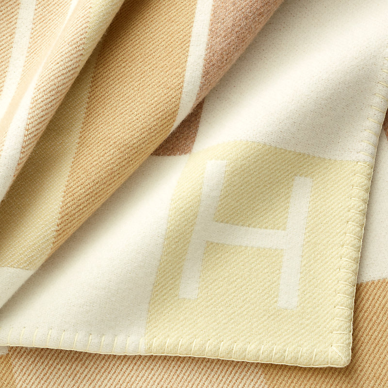 Hermes best sale blanket beige